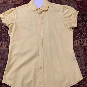 Polo by Ralph Lauren yellow shirt